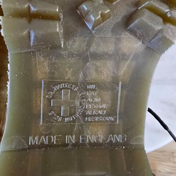 Dr Martens 3989 Bex Vintage Smooth Leather Brogue Shoes Womens 7.5 Made England - Picture 6 of 10